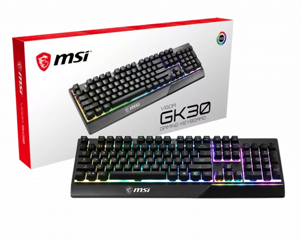 Msi Msi Vigor Gk Rgb Memchanical Gaming Keyboard Uk Layout Mech