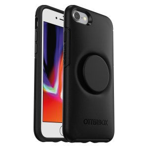 OtterBox Otter+Pop Symmetry Series for Apple iPhone SE (2nd gen)/8/7, black