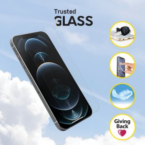 OtterBox Trusted Glass Series for Apple iPhone 12 Pro Max, transparent