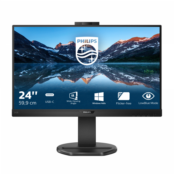 Philips B Line 243B9H/00 LED display 60.5 cm (23.8") 1920 x 1080 pixels Full HD Black