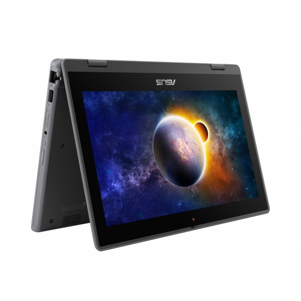 ASUS BR1100FKA-BP0043RA-3Y Hybrid (2-in-1) 29.5 cm (11.6") Touchscreen HD Intel® Celeron® N N4500 4 GB DDR4-SDRAM 64 GB eMMC Wi-Fi 6 (802.11ax) Windows 10 Pro Grey