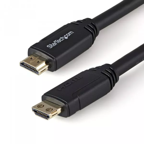 High Speed HDMI Cable, Digital Video/Audio, UHD 4K, 3-ft.