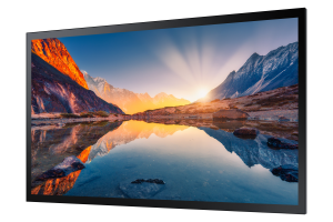 Samsung QMB-T Digital signage flat panel 139.7 cm (55") Wi-Fi 400 cd/m² Black Touchscreen Tizen 6.5