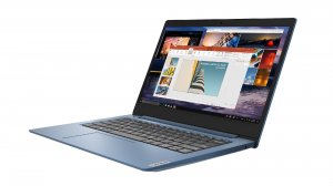 Lenovo IdeaPad 1 N4020 Notebook 35.6 cm (14") HD Intel® Celeron® N 4 GB DDR4-SDRAM 64 GB eMMC Wi-Fi 5 (802.11ac) Windows 10 Home in S mode Blue