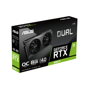 ASUS Dual -RTX3060TI-O8GD6X NVIDIA GeForce RTX 3060 Ti 8 GB GDDR6X