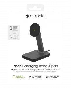 mophie snap+ charging stand & pad