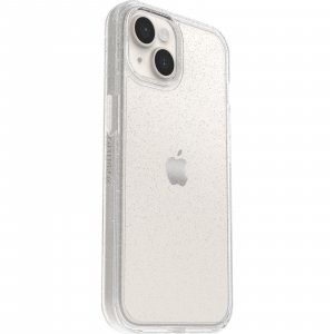 OtterBox Symmetry Clear Case for iPhone 14/iPhone 13, Shockproof, Drop proof, Protective Thin Case, 3x Tested to Military Standard, Antimicrobial Protection, Stardust