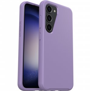 OtterBox Symmetry Case for Galaxy S23, Shockproof, Drop proof, Protective Thin Case, 3x Tested to Military Standard, Antimicrobial Protection, You lilac it