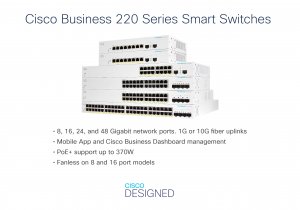 Cisco Business CBS220-24FP-4G Smart Switch | 24 Port GE | Full PoE | 4x1G SFP | 3-Year Limited Hardware Warranty (CBS220-24FP-4G-UK)