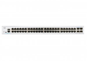 Cisco Business CBS250-48T-4X Smart Switch | 48 Port GE |4x10G SFP+ | Limited Lifetime Protection (CBS250-48T-4X)