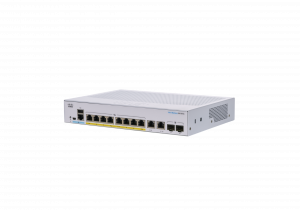 Cisco Business CBS250-8P-E-2G Smart Switch | 8 Port GE | PoE | Ext PS | 2x1G Combo | Limited Lifetime Protection (CBS250-8P-E-2G)