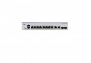 Cisco Business CBS250-8PP-E-2G Smart Switch | 8 Port GE | Partial PoE | Ext PS | 2x1G Combo | Limited Lifetime Protection (CBS250-8PP-E-2G)