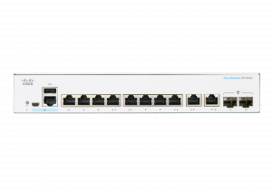 Cisco Business CBS250-8T-E-2G Smart Switch | 8 Port GE Ext PS | 2x1G Combo | Limited Lifetime Protection (CBS250-8T-E-2G)