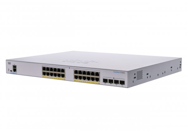 Cisco Business CBS350-24FP-4X Managed Switch | 24 Port GE | Full PoE | 4x10G SFP+ | Limited Lifetime Protection (CBS350-24FP-4X)