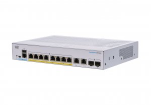 Cisco Business CBS350-8P-E-2G Managed Switch | 8 Port GE | PoE | Ext PS | 2x1G Combo | Limited Lifetime Protection (CBS350-8P-E-2G)