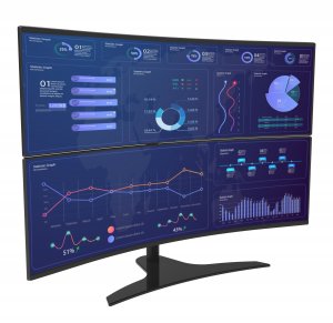 Peerless LCT650SD monitor mount / stand 124.5 cm (49″) Black Desk