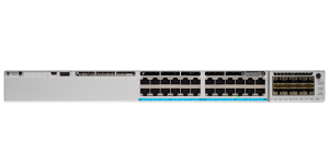 Cisco C9300-24H-A network switch Managed L2/L3 Gigabit Ethernet (10/100/1000) Power over Ethernet (PoE) 1U Grey