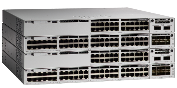 Cisco Catalyst C9300L-24UXG-2Q-A network switch Managed L2/L3 10G Ethernet (100/1000/10000) Power over Ethernet (PoE) 1U Grey
