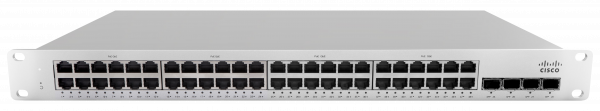 Cisco MS210-48-HW network switch Managed L3 Gigabit Ethernet (10/100/1000) 1U Silver