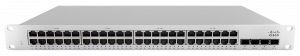 Cisco Meraki MS210-48FP Managed L2 Gigabit Ethernet (10/100/1000) Power over Ethernet (PoE) 1U Grey