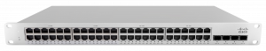 Cisco MS210-48LP-HW network switch Managed L3 Gigabit Ethernet (10/100/1000) Power over Ethernet (PoE) 1U Silver