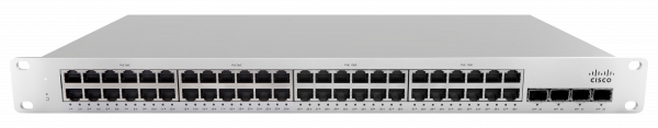 Cisco MS210-48LP-HW network switch Managed L3 Gigabit Ethernet (10/100/1000) Power over Ethernet (PoE) 1U Silver