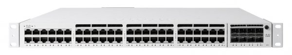 Cisco Meraki MS390-48P-HW network switch Managed L3 Gigabit Ethernet (10/100/1000) Power over Ethernet (PoE) 1U White