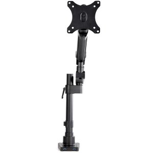 StarTech.com Desk Mount Monitor Arm with 2x USB 3.0 ports - Pole Mount Full Motion Single Arm Monitor Mount for up to 34" VESA Display - Ergonomic Articulating Arm - Desk Clamp/Grommet