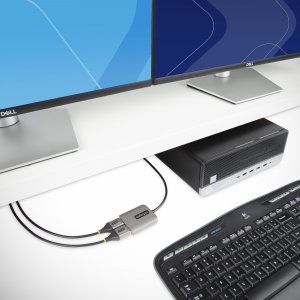 StarTech.com 2-Port DisplayPort MST Hub, Dual 4K 60Hz, DP to 2x DisplayPort Monitor Adapter, DP 1.4 Multi-Monitor Video Adapter, 1ft (30cm) Built-in Cable, USB Powered, Windows Only
