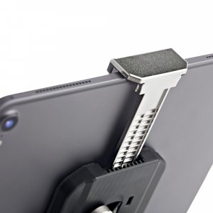 StarTech.com Secure Tablet Stand w/ K-Slot Cable Lock - Locking Tablet Holder for 7.9"-13" Tablets - Universal Adjustable Tablet Mount for Desk/Surface - Lockable Anti-Theft Security Mount