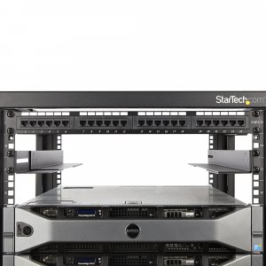 StarTech.com 1U 19 inch Server Rack Rails - 24-36 inch Adjustable Depth - Universal 4 Post Rack Mount Rails - Network Equipment/Server/UPS Mounting Rail Kit HPE ProLiant Dell PowerEdge