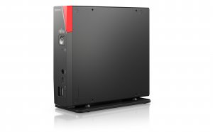 Fujitsu ESPRIMO G7012A AMD Ryzen™ 5 PRO 5650U 8 GB DDR4-SDRAM 256 GB SSD Windows 11 Pro Desktop Mini PC Black, Red
