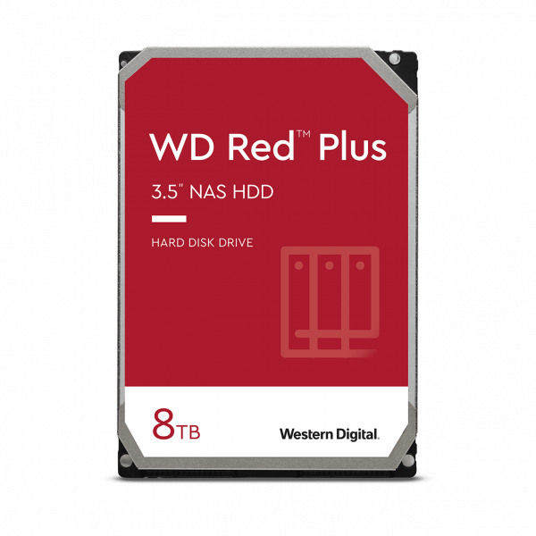 Western Digital Red Plus 3.5" 8 TB Serial ATA III