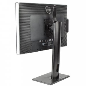 StarTech.com Free Standing Single Monitor Mount - Height Adjustable Monitor Stand - For VESA Mount Displays up to 32" (15lb/7kg) - Ergonomic Monitor Stand for Desk - Tilt/Swivel/Rotate