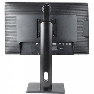 StarTech.com Free Standing Single Monitor Mount - Height Adjustable Monitor Stand - For VESA Mount Displays up to 32" (15lb/7kg) - Ergonomic Monitor Stand for Desk - Tilt/Swivel/Rotate