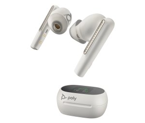 HP Poly Voyager Free 60+ UC Headset Wireless In-ear Calls/Music USB Type-C Bluetooth White