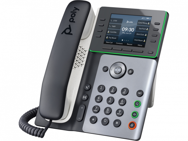 Poly Edge E320 SIP / IP Desktop Phone PoE (with Bluetooth) (HP|Poly)