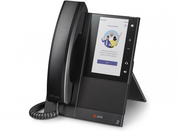 Poly CCX 505 Business Media Phone for Microsoft Teams and PoE-enabled (HP|Poly)
