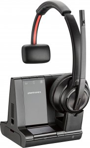 HP Poly Savi 8210 Headset Wired Handheld Office/Call center Bluetooth Black