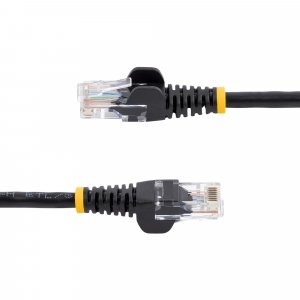 StarTech.com Cat5e Ethernet Patch Cable with Snagless RJ45 Connectors - 7 m, Black