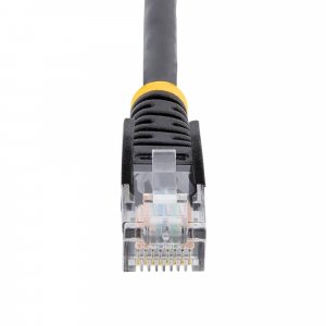 StarTech.com Cat5e Ethernet Patch Cable with Snagless RJ45 Connectors - 7 m, Black