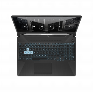 ASUS TUF Gaming F15 FX506HE-HN018W Laptop 39.6 cm (15.6") Full HD Intel® Core™ i7 i7-11800H 8 GB DDR4-SDRAM 512 GB SSD NVIDIA GeForce RTX 3050 Ti Wi-Fi 6 (802.11ax) Windows 11 Home Black