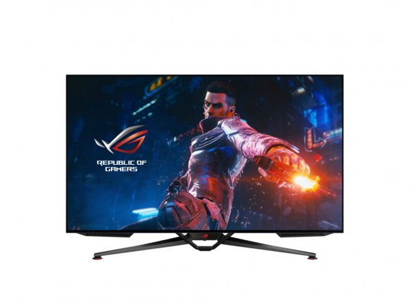 ASUS ROG Swift PG48UQ computer monitor 120.7 cm (47.5") 3840 x 2160 pixels 4K Ultra HD OLED Black