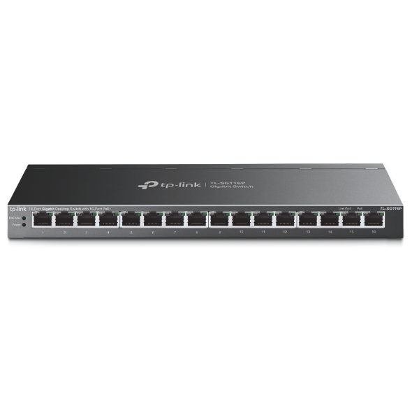 TP-Link 16-Port Gigabit Desktop Switch with 16-Port PoE+