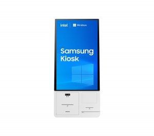 Samsung KM24C-W Kiosk design 61 cm (24") 250 cd/m² Full HD White Touchscreen Built-in processor Windows 10 IoT Enterprise 16/7