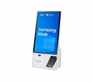 Samsung KM24C-W Kiosk design 61 cm (24") 250 cd/m² Full HD White Touchscreen Built-in processor Windows 10 IoT Enterprise 16/7