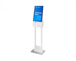 Samsung LH24KMCCBGCXEN Signage Display Kiosk design 61 cm (24") LED 250 cd/m² Full HD White Touchscreen Built-in processor Windows 10 IoT Enterprise