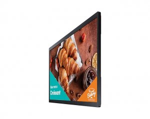 Samsung LH24QBCEBGCXEN Signage Display Digital signage flat panel 60.5 cm (23.8") LED Wi-Fi 250 cd/m² Full HD Black Tizen 16/7