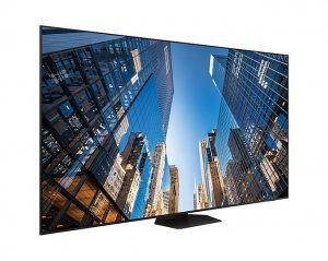 Samsung LH98QECELGCXEN Signage Display Digital signage flat panel 2.49 m (98") LCD Wi-Fi 450 cd/m² 4K Ultra HD Black Tizen 6.5 16/7