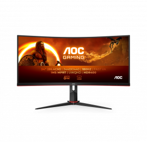 AOC G2 CU34G2XP/BK computer monitor 86.4 cm (34″) 3440 x 1440 pixels
